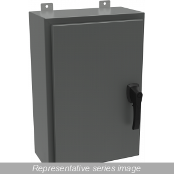 Hammond Manufacturing HW24168GYHK Type 4 Mild Steel Wallmount Enclosure