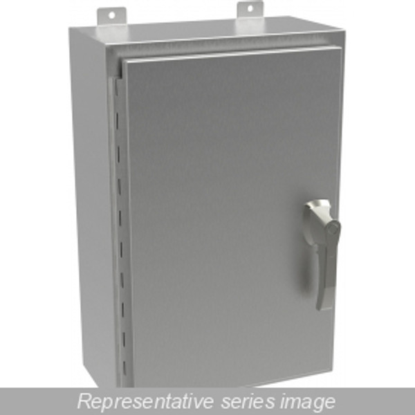 Hammond Manufacturing HW30208SSHK Type 4X Stainless Steel Wallmount Enclosure