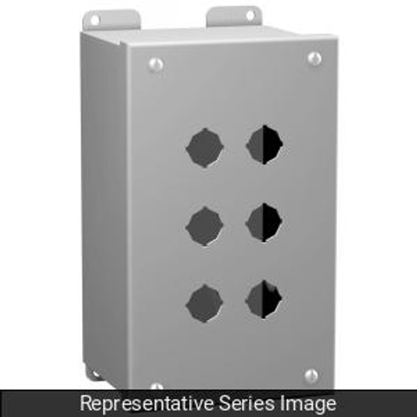 Hammond Manufacturing MPB4LG Type 12 Mild Steel Miniature Pushbutton Enclosure