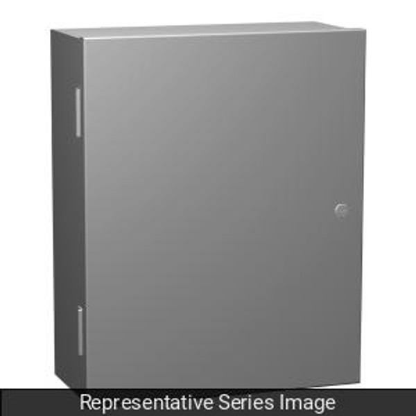 Hammond Manufacturing N1A24247 Type 1 Hinge Door Mild Steel Wallmount Enclosure