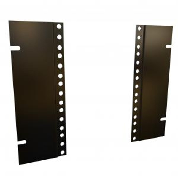 Hammond Manufacturing PBAS19008BK2 5U Rack Rail Reducer Panel