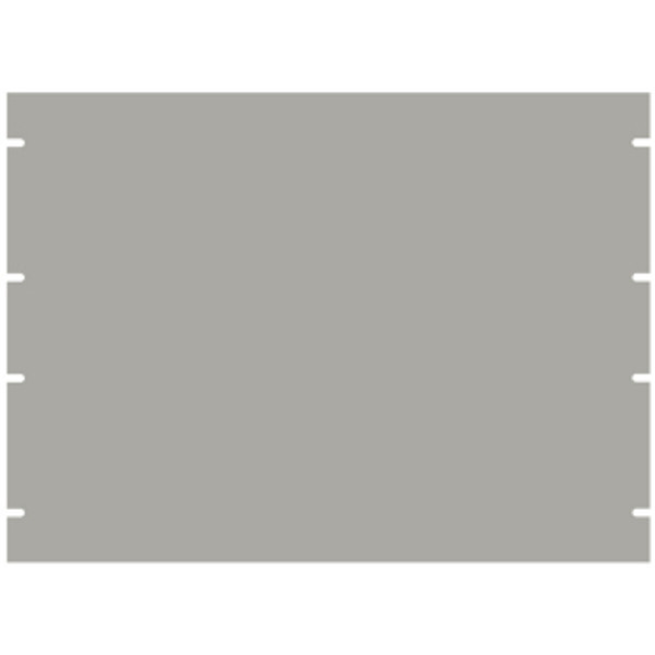 Hammond Manufacturing PBPA19014GY2 Aluminum Rack Panel