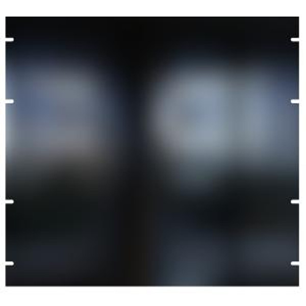 Hammond Manufacturing PBPS19017BK2 Steel Rack Panel