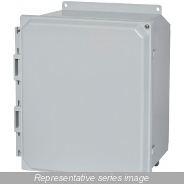 Hammond Manufacturing PCJ181610HF Type 4X Polycarbonate Solid Cover Junction Box