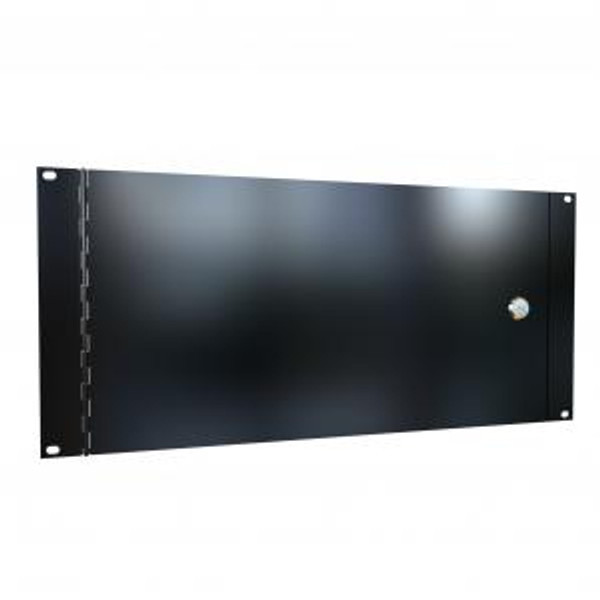 Hammond Manufacturing PHPF19008BK2 5U Rack Mount Locking Hinged Door Panel