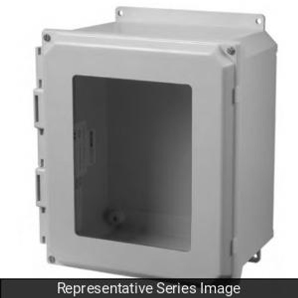 Hammond Manufacturing PJU201610LW Type 4X Polyester Window Junction Box