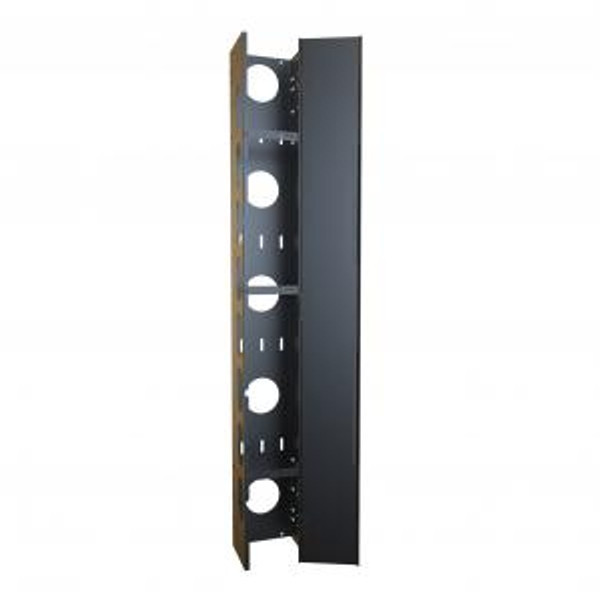 Hammond Manufacturing RB-VCM24 24U Vertical Rack Cable Manager