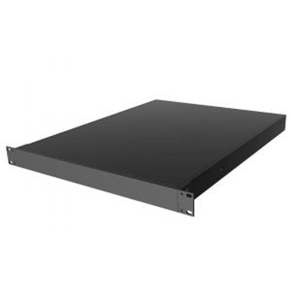 Hammond Manufacturing RM1U1922SBK rack-mount/ desktop instrument enclosure - solid