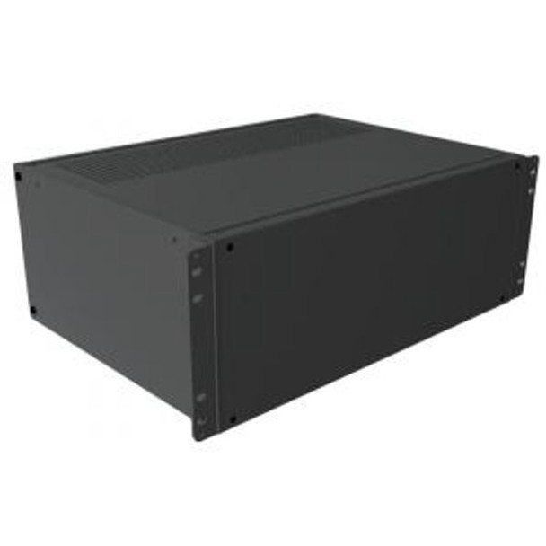 Hammond Manufacturing RMCV190713BK1 rackmount / desktop instrument enclosure, vented 17x13x7