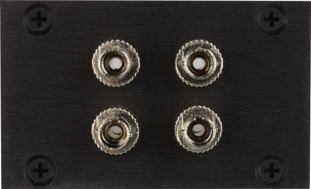 Camplex HYMOD-1R07 4 Senko ST Fiber Feedthru Module for 1RU HYMOD Systems | American Cable Assemblies