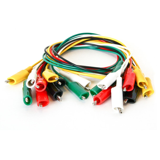 Mueller 080119 10 Mini Alligator Clip Test Leads Package