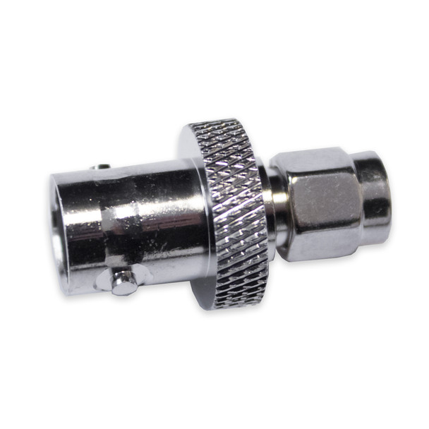 Mueller BU-P4290-NS Adapter: BNC Female to SMA Male, Nickel-plated