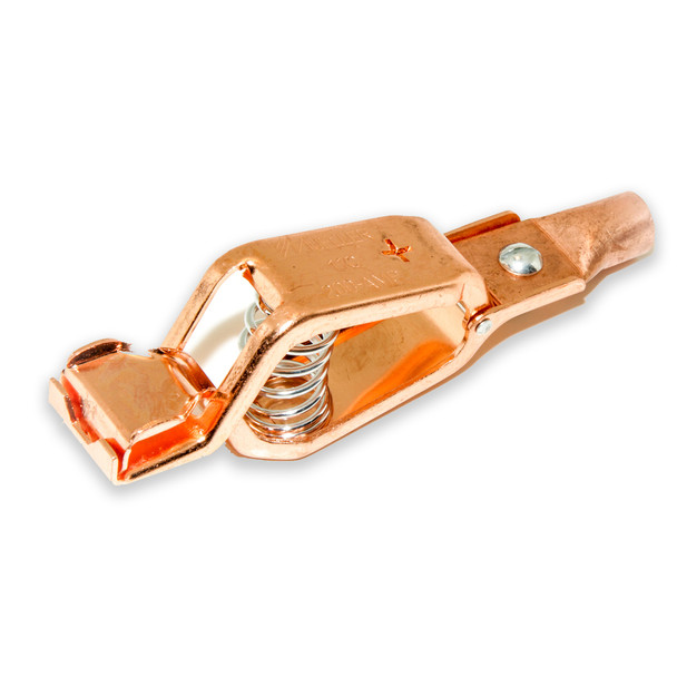 Mueller BU-11CPS Heavy-duty Grounding Clip, Copper, Stamped "+"