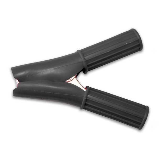 Mueller BU-46A-0/2L Miniature Battery Clip, Copper-plated Steel with Long Insulators