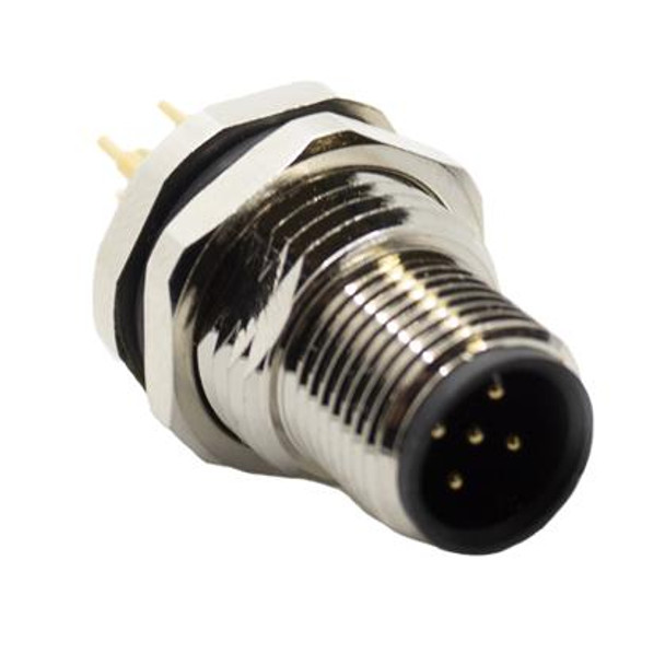 Mueller AI-T00209 Receptacle PCB Mount, 5-Position Male Straight