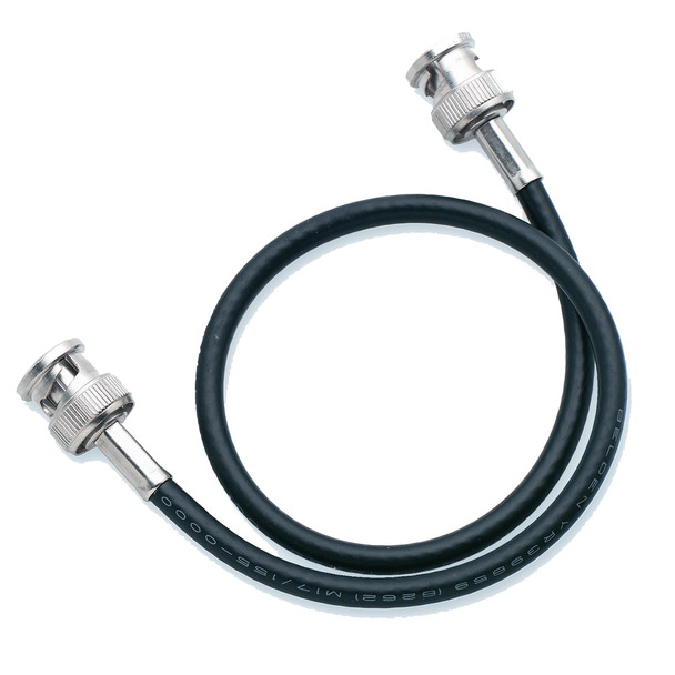 Mueller BU-5050-B-60-0 Test Lead: Male BNC to Male BNC, 60"