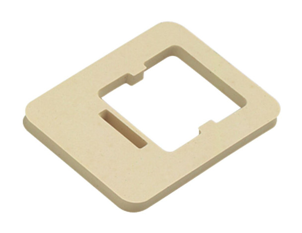 Binder 16-8100-000 Type B - Flat gasket, DIN, NBR beige; Series 220 | American Cable Assemblies