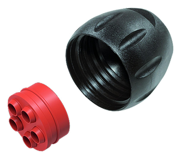 Binder 08-3274-000-000 Bayonet HEC - Strand seal and pressure screw for HEC Power, 4+PE; Series 696 | American Cable Assemblies