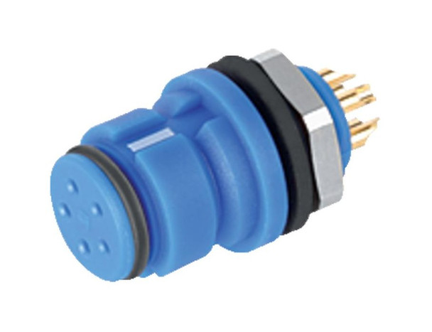 Binder 99-9208-060-03 Snap-In IP67 Female panel mount connector, Contacts: 3, unshielded, solder, IP67 | American Cable Assemblies