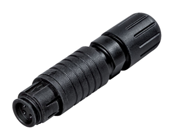 Binder 99-4710-00-04 Micro Push-Pull  IP67 Female cable connector, Contacts: 4, 3.0-4.0 mm, unshielded, solder, IP67 | American Cable Assemblies