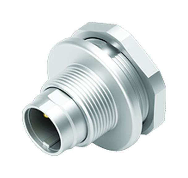 Binder 09-0407-00-03 M9 IP67 Male panel mount connector, Contacts: 3, unshielded, solder, IP67 | American Cable Assemblies