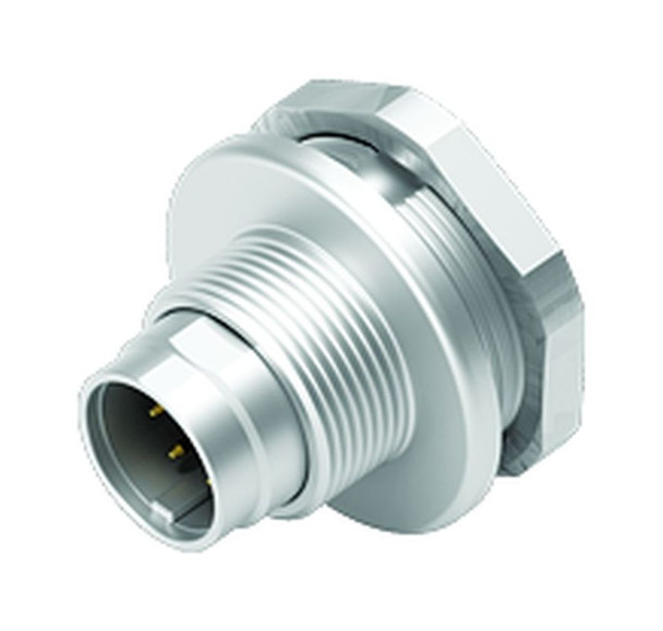 Binder 09-0427-00-08 M9 IP67 Male panel mount connector, Contacts: 8, unshielded, solder, IP67 | American Cable Assemblies