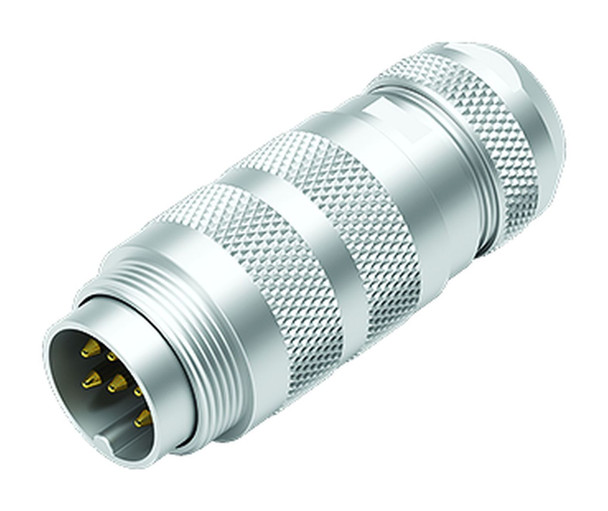 Binder 99-5461-60-19 M16 IP67 Male cable connector, Contacts: 19 (19-a), 4.1-7.8 mm, shieldable, solder, IP68, Short version | American Cable Assemblies