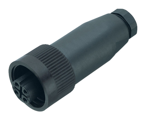 Binder 99-0214-00-07 RD24 Female cable connector, Contacts: 6+PE, 6.0-9.0 mm, unshielded, solder, IP67, PG 9 | American Cable Assemblies