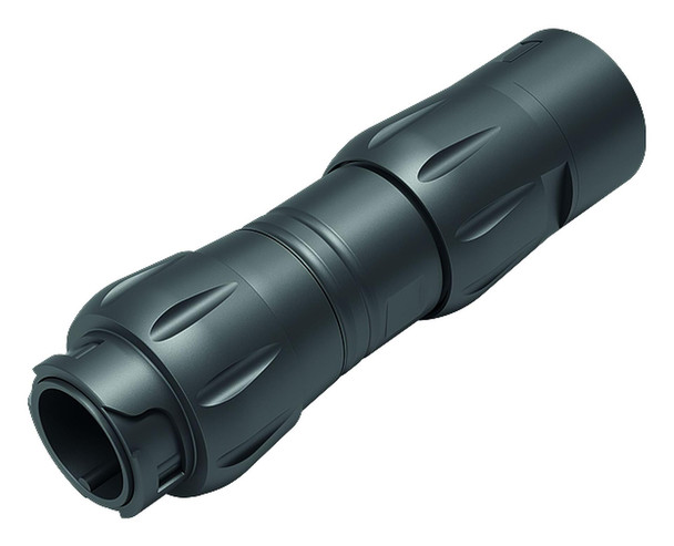 Binder 99-6517-100-12 Bayonet HEC Male cable connector, Contacts: 12, 7.0-13.0 mm, unshielded, crimping (Crimp contacts must be ordered separately), IP68/IP69K, UL, VDE | American Cable Assemblies