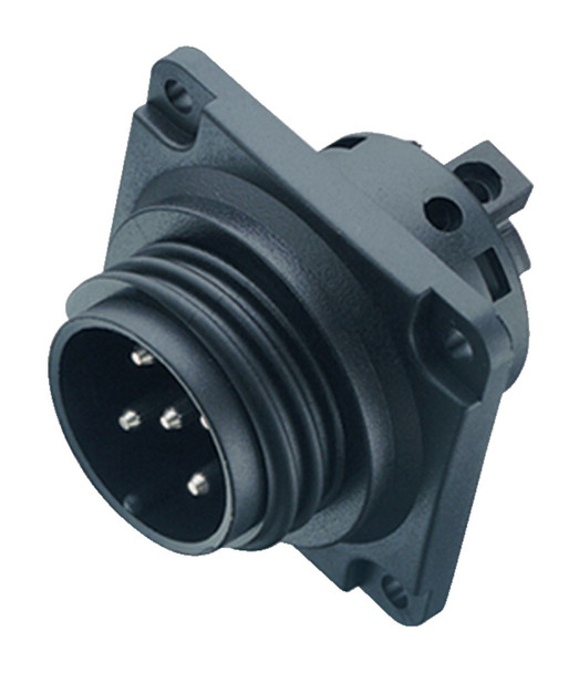Binder 99-0739-00-24 RD30 Male panel mount connector, Contacts: 24, unshielded, solder, IP65 | American Cable Assemblies