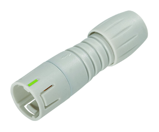 Binder 99-9205-400-03 Snap-In IP67 (subminiature) Male cable connector, Contacts: 3, 3.5-5.0 mm, unshielded, solder, IP67 | American Cable Assemblies