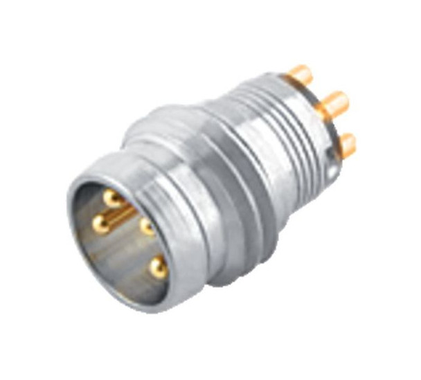 Binder 86-6819-0000-00703 M8 Male receptacle, Contacts: 3, unshielded, THT, IP67 | American Cable Assemblies