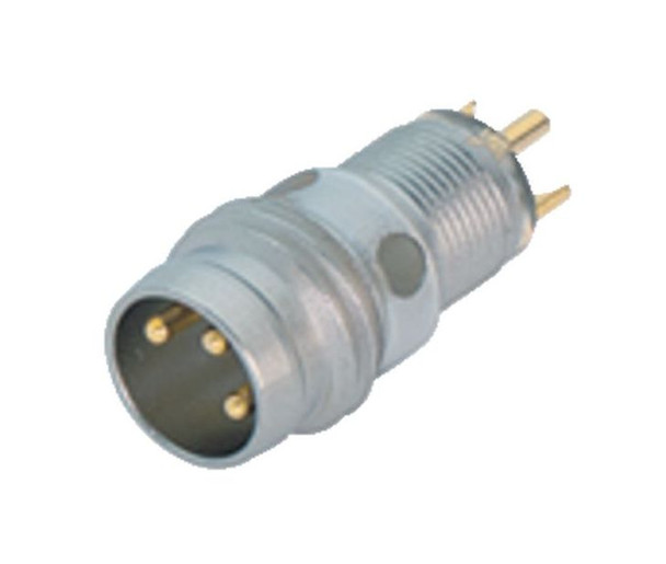 Binder 86-6919-0002-32704 M8 Male receptacle, Contacts: 4, unshielded, solder, IP65 | American Cable Assemblies
