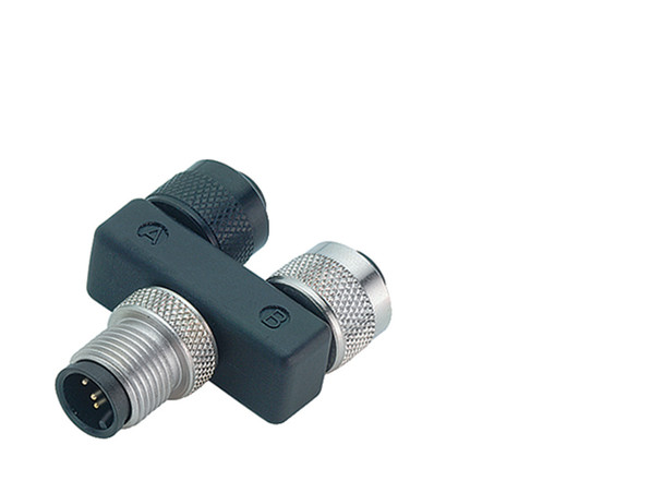 Binder 79-5208-00-05 Connecting Cables Twin distributor, Contacts: 5, unshielded, pluggable, IP68, UL, M12x1,0 | American Cable Assemblies