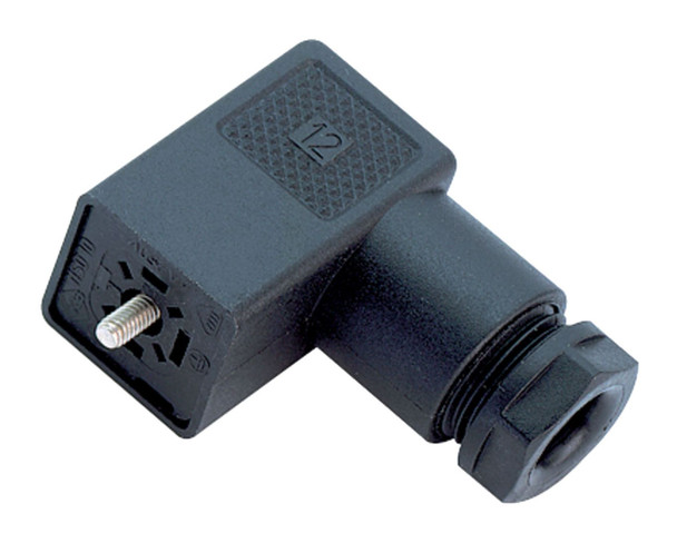 Binder 43-1900-004-03 Size C Female power connector, Contacts: 2+PE, 4.0-6.0 mm, unshielded, screw clamp, IP40 without seal, ESTI+ | American Cable Assemblies