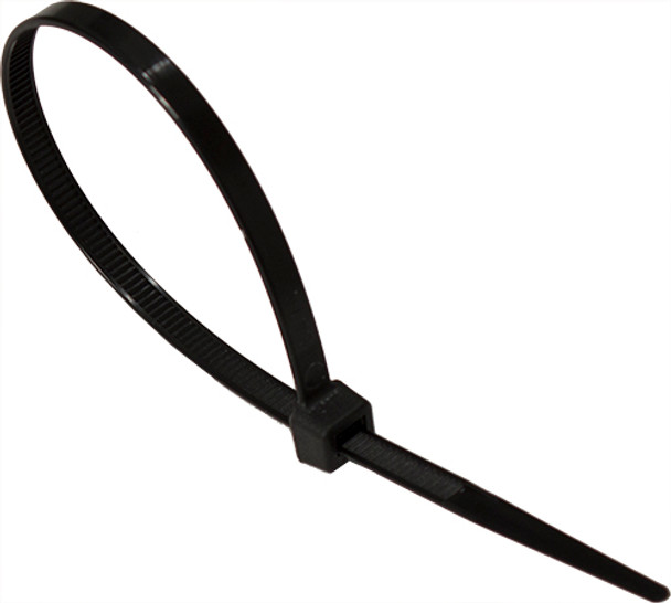 6″ Cable Ties, Black, c(UL) Listed, 100 Pack