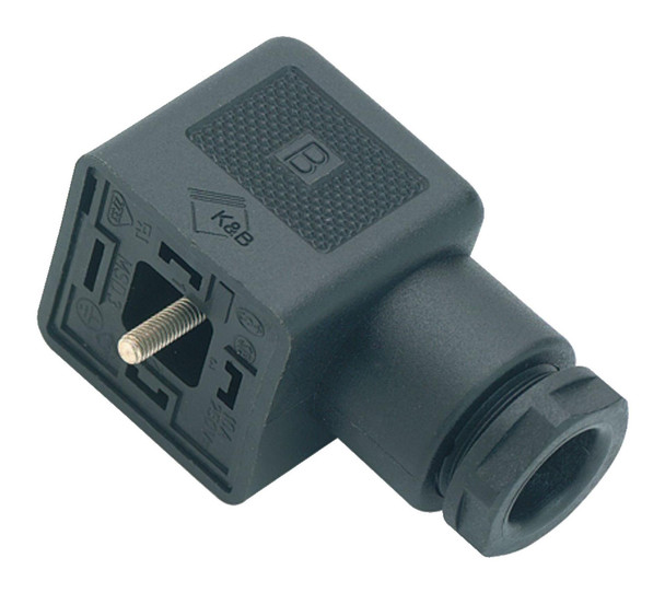 Binder 99-9128-090-08 Snap-In IP67 Female panel mount connector, Contacts: 8, unshielded, THT, IP67, VDE | American Cable Assemblies