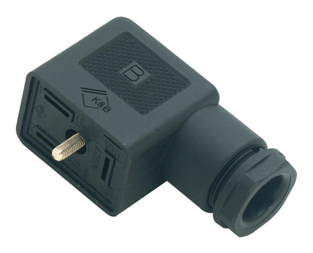 Binder 99-9128-090-08 Snap-In IP67 Female panel mount connector, Contacts: 8, unshielded, THT, IP67, VDE | American Cable Assemblies