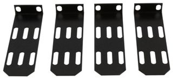 Bud Industries CSB-1351 Adapter, Open Racks, Package Contains 2 Pair, Steel, 43.64 mm, 127 mm, Open Racks | American Cable Assemblies