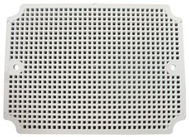 Bud Industries NBX-10996-PL Internal, ABS, UL94-HB, Plastic, Grey, NBD-10449, NBD-10469, 251 mm, 312 mm | American Cable Assemblies