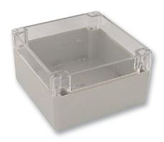 Bud Industries PN-1330-C Junction Box, Polycarbonate, 52.1 mm, 50 mm, 35 mm, IP66 | American Cable Assemblies