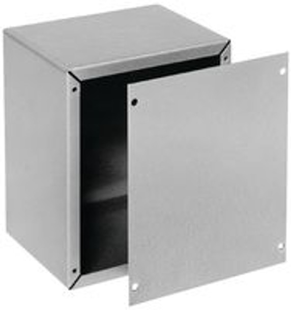 Bud Industries CU-880 Cabinet, Electronics, Small, Steel, 254 mm, 254 mm, 203 mm | American Cable Assemblies