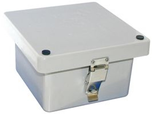 Bud Industries NFL-6633 NEMA 4X Fiberglass, Latched, Cover, Wall Mount, Fiberglass, 350 mm, 302 mm | American Cable Assemblies