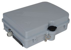 Bud Industries FBR-11610 Fibre Optic Termination Box, ABS, Polycarbonate, 320 mm, 240 mm, 100.1 mm | American Cable Assemblies