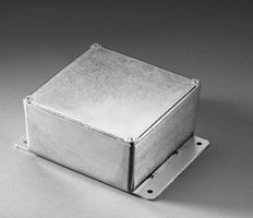 Bud Industries CU-4479-B Econobox, Mounting Bracket, Diecast, Small, Diecast Aluminum, 54.1 mm, 60 mm | American Cable Assemblies