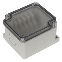 Bud Industries PTT-10478-C Junction Box, ABS, Polycarbonate, 42.93 mm, 65.2 mm, 74.2 mm, IP66, IP67 | American Cable Assemblies