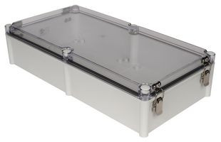 Bud Industries PTH-22758-LC Hinged Cover, Multipurpose, Polycarbonate, Glass Fibre Reinforced, 130 mm | American Cable Assemblies