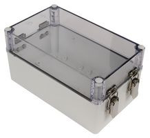 Bud Industries PTH-22706-LC Hinged Cover, Multipurpose, Polycarbonate, Glass Fibre Reinforced, 130 mm | American Cable Assemblies