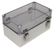 Bud Industries PTH-22506-C Hinged Cover, Multipurpose, Polycarbonate, Glass Fibre Reinforced, 130 mm | American Cable Assemblies