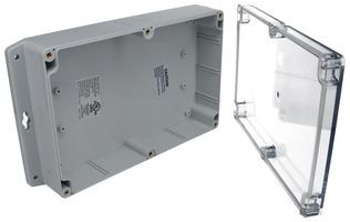 Bud Industries PN-1325-ACMB Wall Mount, Polycarbonate, 55.12 mm, 222 mm, 146.05 mm, IP68 | American Cable Assemblies